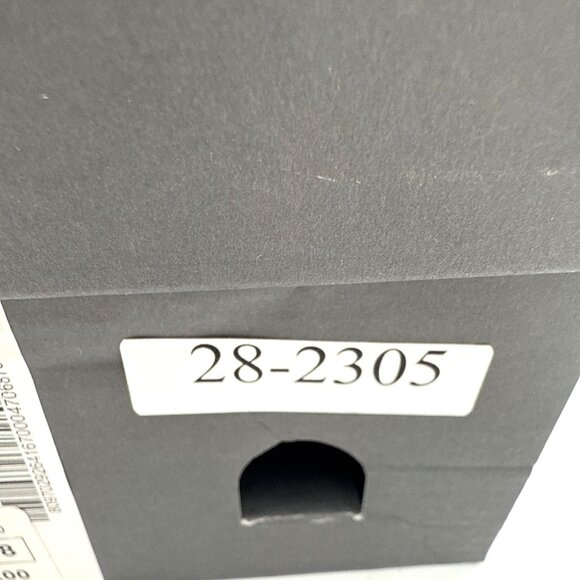 NWT Ecco Soft 5 Toggle Women's EU 38 US 7 Dark Shadow Gray Metalic Leather Shoes - Picture 5 of 10